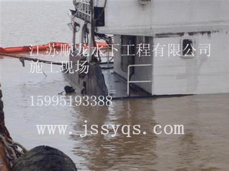 水下作業喜訊:上海市水利工程集團的孚寶碼頭鋼管樁探摸工程順利完工